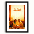 2020s Vintage Movie Poster – My First Summer | Retro Film Art