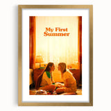 2020s Vintage Movie Poster – My First Summer | Retro Film Art