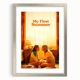 2020s Vintage Movie Poster – My First Summer | Retro Film Art