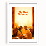 2020s Vintage Movie Poster – My First Summer | Retro Film Art