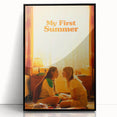 2020s Vintage Movie Poster – My First Summer | Retro Film Art