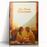 2020s Vintage Movie Poster – My First Summer | Retro Film Art