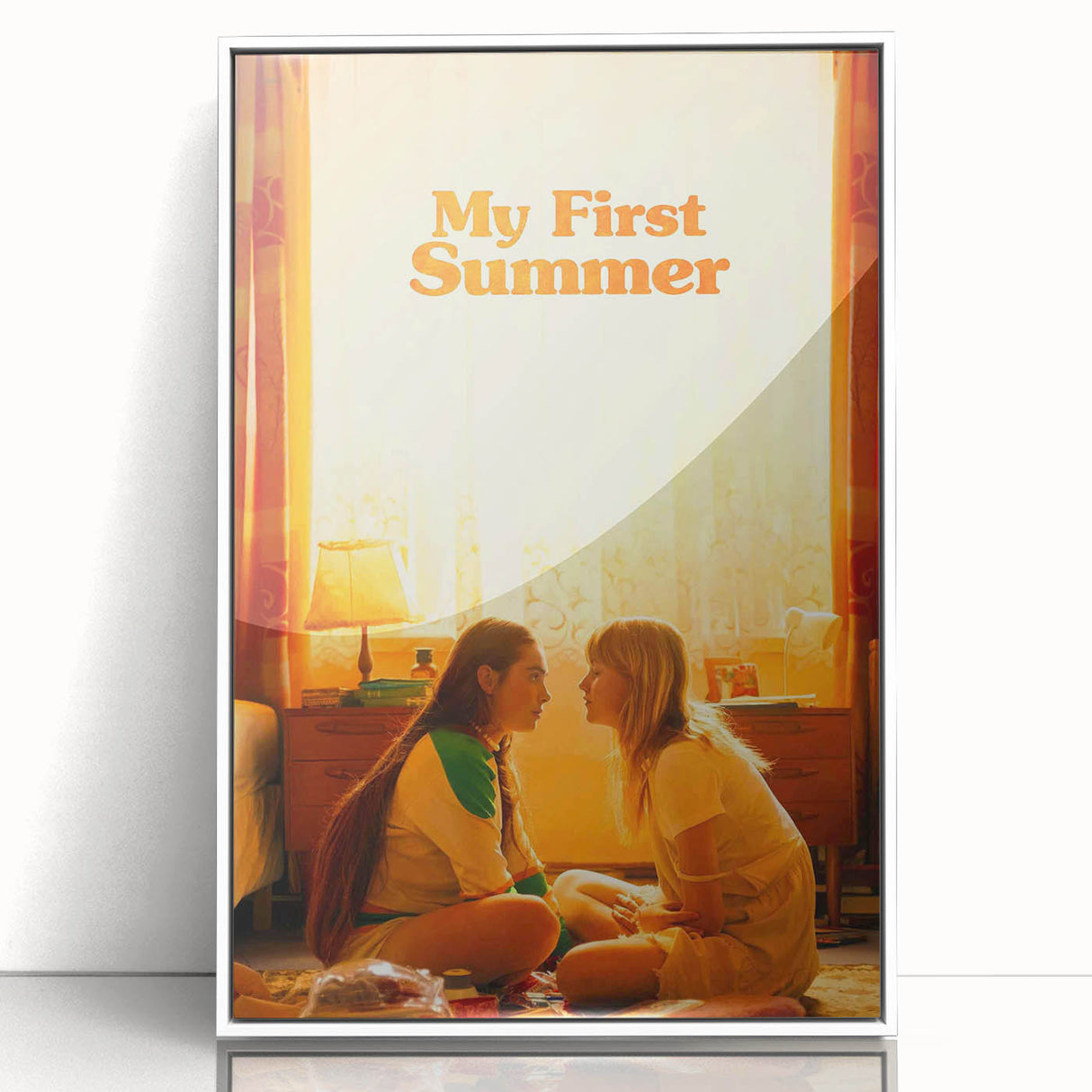 2020s Vintage Movie Poster – My First Summer | Retro Film Art