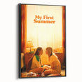 2020s Vintage Movie Poster – My First Summer | Retro Film Art