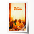 2020s Vintage Movie Poster – My First Summer | Retro Film Art