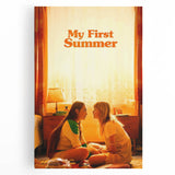 2020s Vintage Movie Poster – My First Summer | Retro Film Art