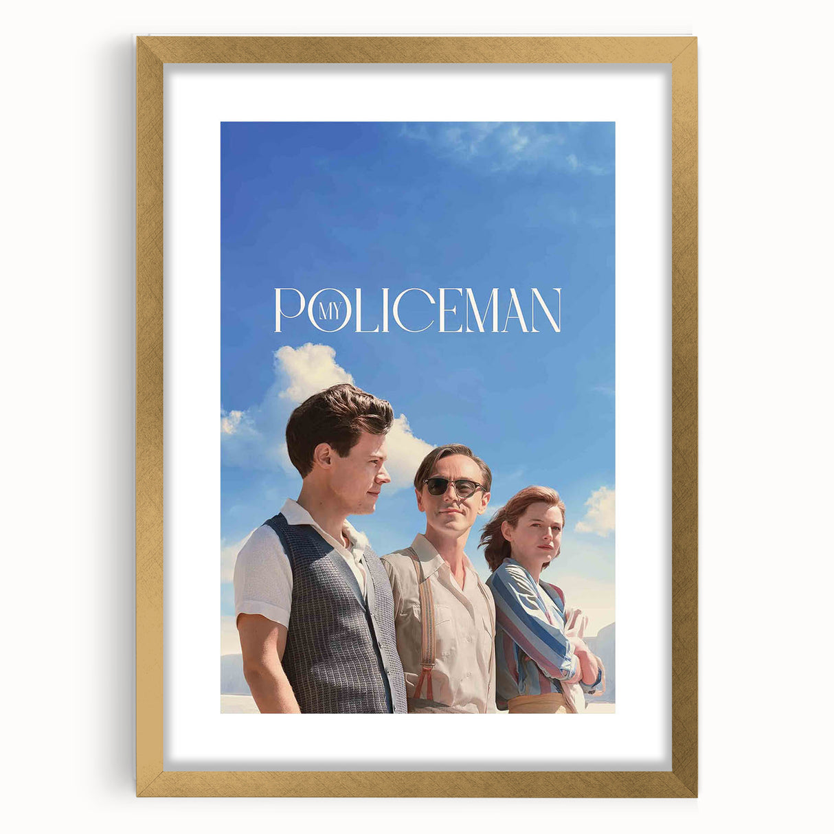 2020s Vintage Movie Poster My Policeman – Retro Film Art Print