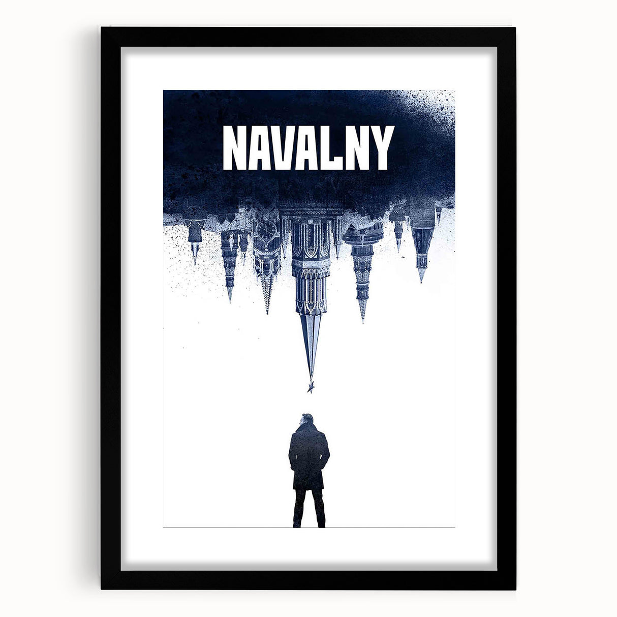 2020s Vintage Movie Poster Navalny – Retro Film Art Print