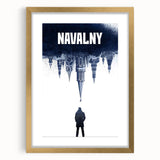 2020s Vintage Movie Poster Navalny – Retro Film Art Print