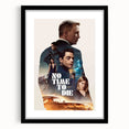 2020s Vintage Movie Poster No Time to Die – Retro Film Art Print