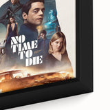 2020s Vintage Movie Poster No Time to Die – Retro Film Art Print