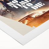 2020s Vintage Movie Poster No Time to Die – Retro Film Art Print