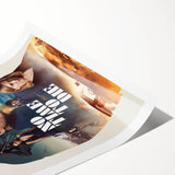 2020s Vintage Movie Poster No Time to Die – Retro Film Art Print