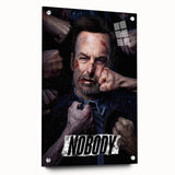 Nobody (2021) 2020s Vintage Movie Poster – Retro Film Art Print