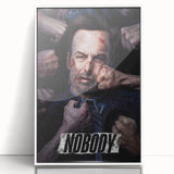 Nobody (2021) 2020s Vintage Movie Poster – Retro Film Art Print