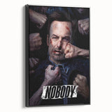 Nobody (2021) 2020s Vintage Movie Poster – Retro Film Art Print