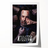 Nobody (2021) 2020s Vintage Movie Poster – Retro Film Art Print