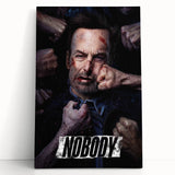 Nobody (2021) 2020s Vintage Movie Poster – Retro Film Art Print