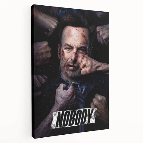 Nobody (2021) 2020s Vintage Movie Poster – Retro Film Art Print