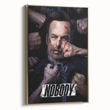 Nobody (2021) 2020s Vintage Movie Poster – Retro Film Art Print