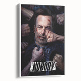 Nobody (2021) 2020s Vintage Movie Poster – Retro Film Art Print