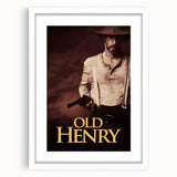 Old Henry 2020s Vintage Movie Poster – Retro Film Art Print