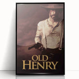 Old Henry 2020s Vintage Movie Poster – Retro Film Art Print
