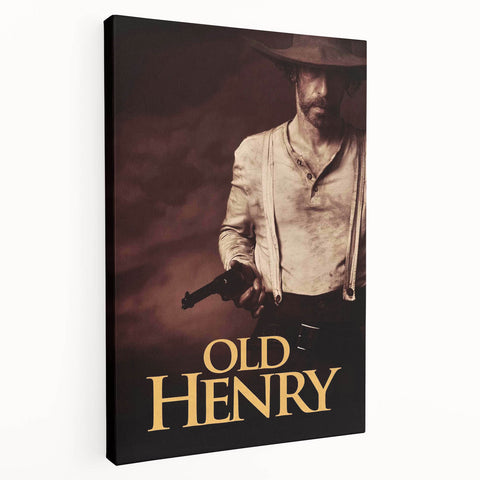 Old Henry 2020s Vintage Movie Poster – Retro Film Art Print