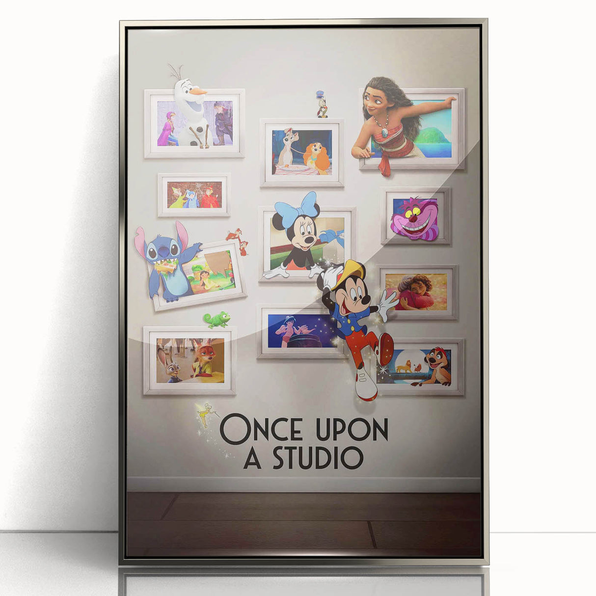 Once Upon a Studio 2020s Vintage Movie Poster Wall Art Print
