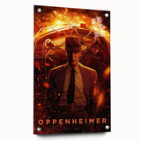 Oppenheimer 2020s Vintage Movie Poster – Retro Film Art Print