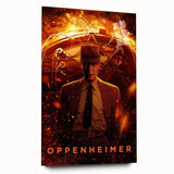 Oppenheimer 2020s Vintage Movie Poster – Retro Film Art Print