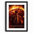Oppenheimer 2020s Vintage Movie Poster – Retro Film Art Print