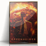 Oppenheimer 2020s Vintage Movie Poster – Retro Film Art Print