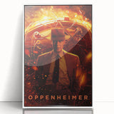 Oppenheimer 2020s Vintage Movie Poster – Retro Film Art Print