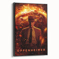 Oppenheimer 2020s Vintage Movie Poster – Retro Film Art Print