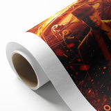 Oppenheimer 2020s Vintage Movie Poster – Retro Film Art Print