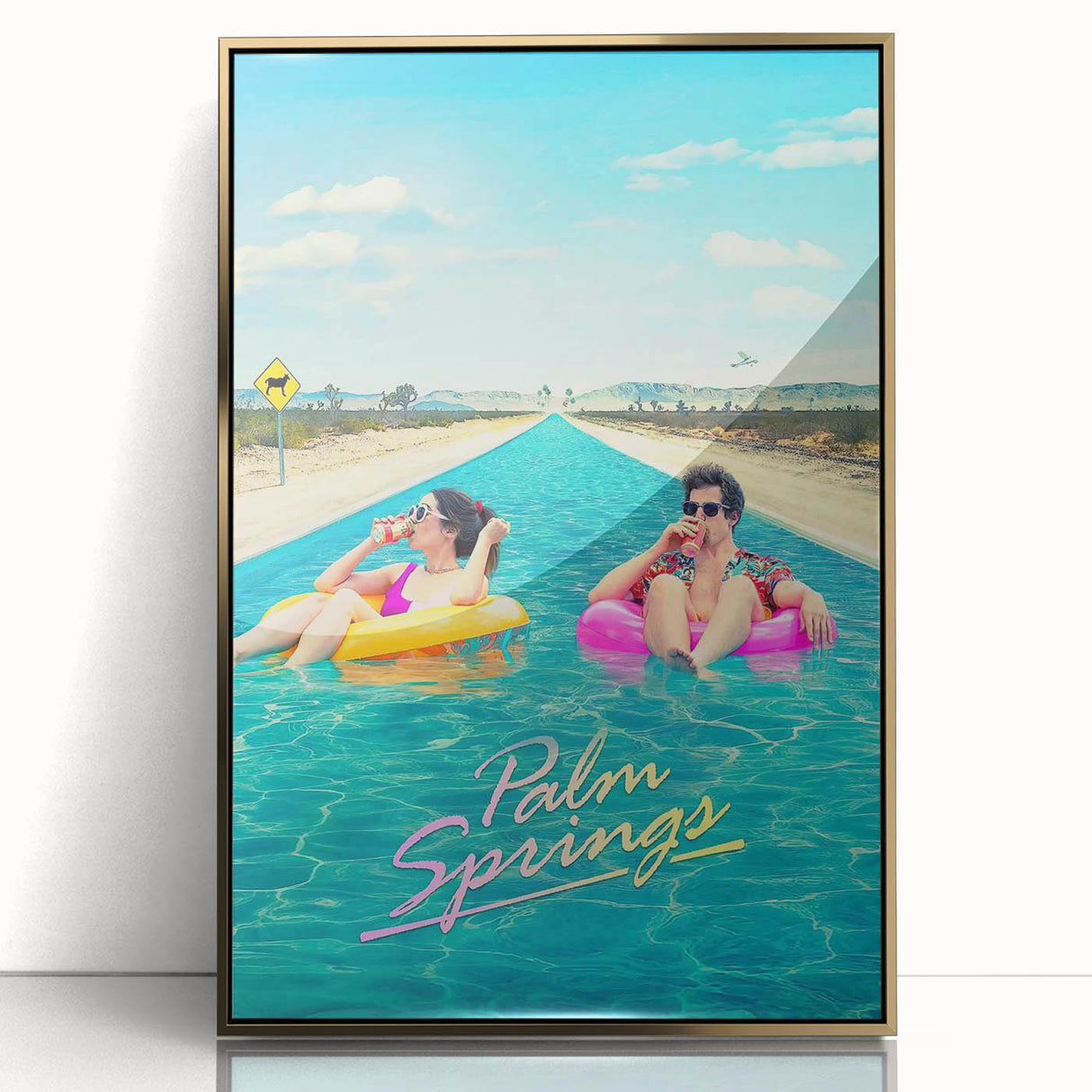 Palm Springs 2020s Vintage Movie Poster – Retro Collectible Print