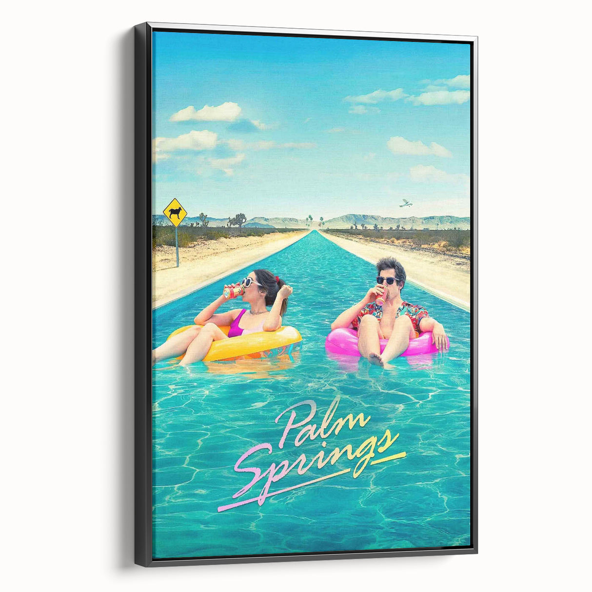 Palm Springs 2020s Vintage Movie Poster – Retro Collectible Print