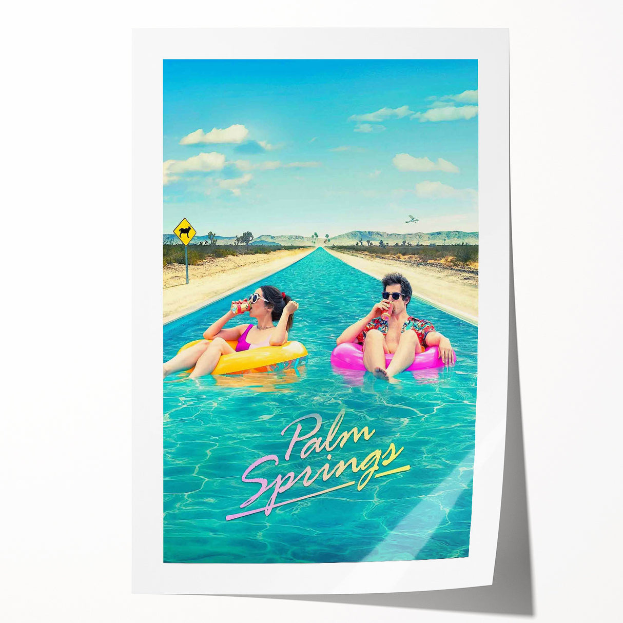Palm Springs 2020s Vintage Movie Poster – Retro Collectible Print