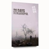 2020s Vintage Movie Poster – 20 Days in Mariupol Retro Art