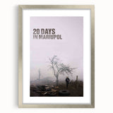2020s Vintage Movie Poster – 20 Days in Mariupol Retro Art