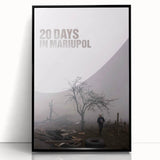 2020s Vintage Movie Poster – 20 Days in Mariupol Retro Art