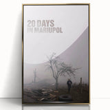 2020s Vintage Movie Poster – 20 Days in Mariupol Retro Art