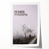 2020s Vintage Movie Poster – 20 Days in Mariupol Retro Art