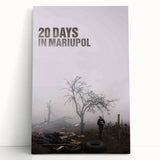 2020s Vintage Movie Poster – 20 Days in Mariupol Retro Art