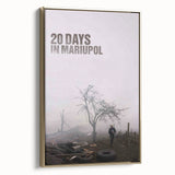 2020s Vintage Movie Poster – 20 Days in Mariupol Retro Art