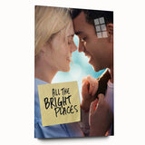 2020s Vintage Movie Poster - All the Bright Places Retro Film Art