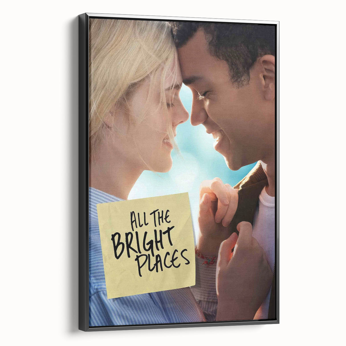 2020s Vintage Movie Poster - All the Bright Places Retro Film Art
