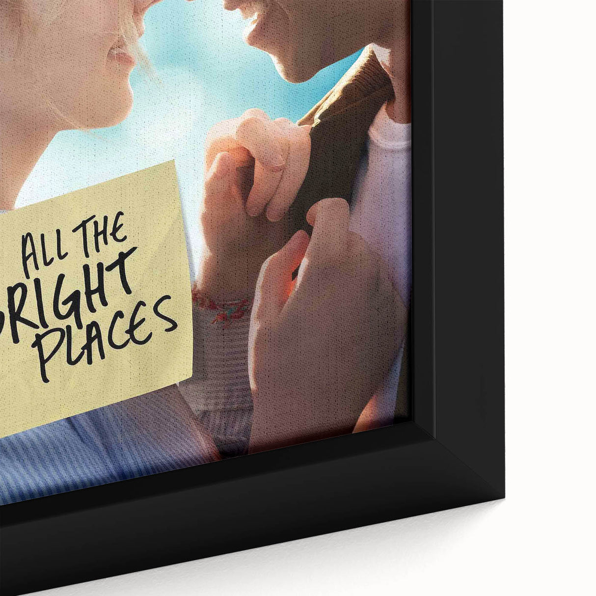 2020s Vintage Movie Poster - All the Bright Places Retro Film Art