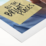 2020s Vintage Movie Poster - All the Bright Places Retro Film Art